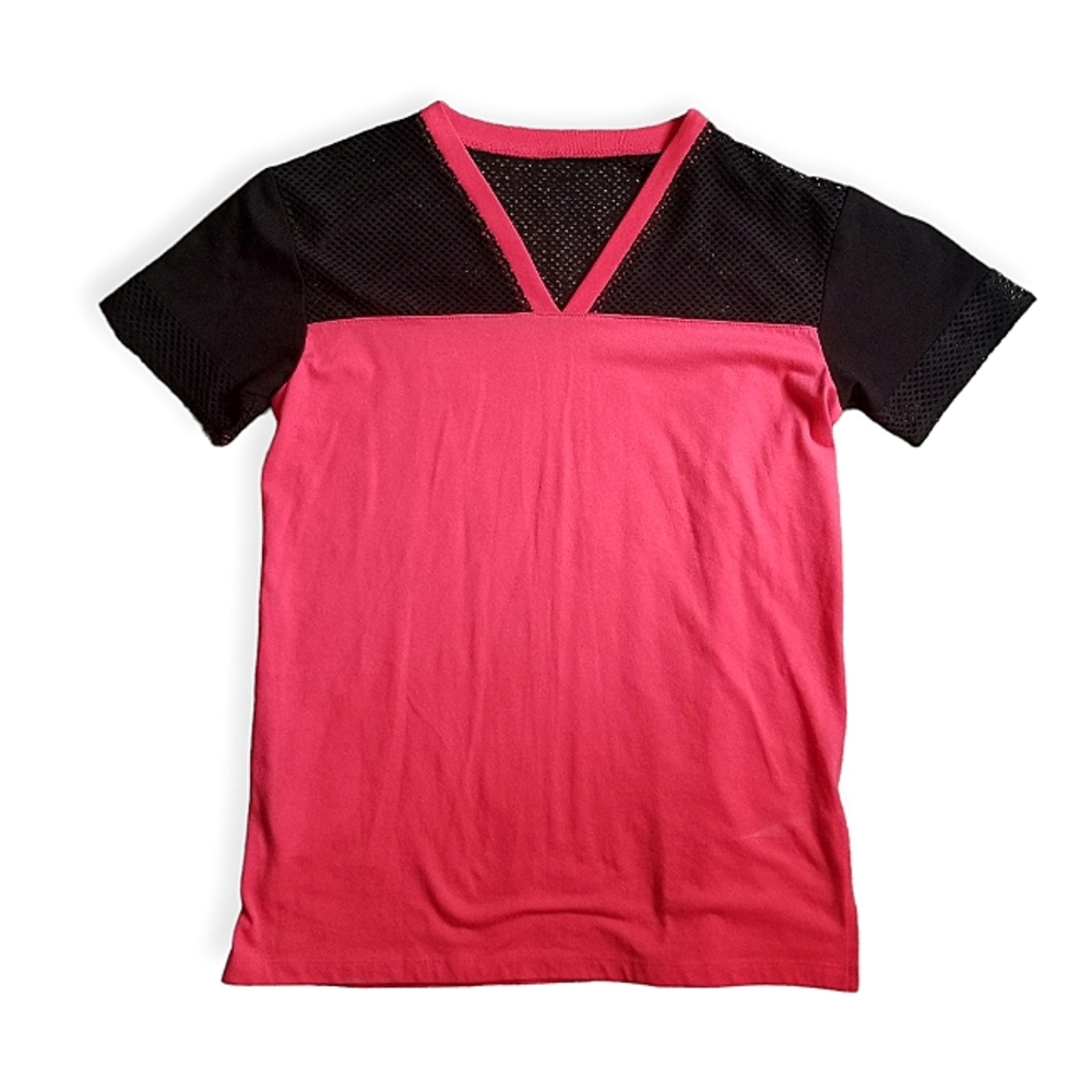 Pink/Black Flirtatude Active Top Size Small